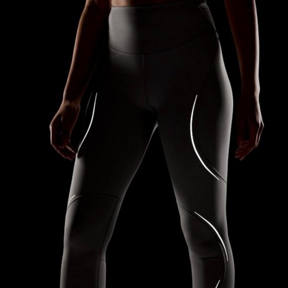 Nwot Lululemon Base Pace HR crop 23” Reflective size 0 - Picture 6 of 10